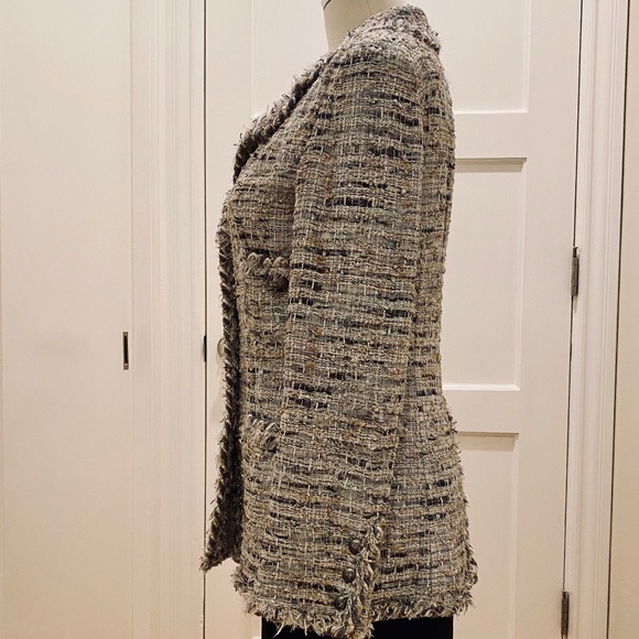 Chanel Metallic Tweed Jacket - Picture 6 of 16